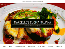 Tablet Screenshot of marcellos-sunriver.net